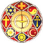 snuuc Circle of Religions Stain Glass